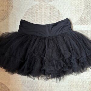 Lululemon Vintage Rehearsal Tutu BLACK Size S/M - EUC